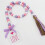 Valentines Day Perlen Holzperlenkette Mit Quasten Multi 1Stück 7