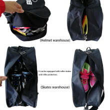 Ski Boot Bag for All Ages with Durable Material & Two Compartments