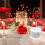 1Rol Hanging Beads Chain Plastic Voor Xmas En Wedding 5