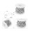 1Rol Hanging Beads Chain Plastic Voor Xmas En Wedding 8