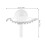 Bride Flower Boeket Hanger 10 Cm Semi Set 3