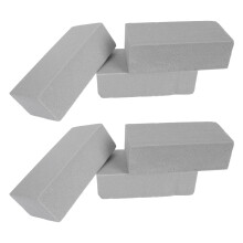 Flower Sponge Blokken Hoge Dichtheid Diy Bloemenschuim Zwart 6 Stuks