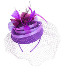 5 Tee Party Fascinator Hut Haarreif Spange Accessoire