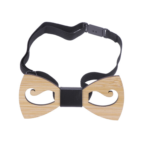 cravatta a in legno traforata con per handmade
