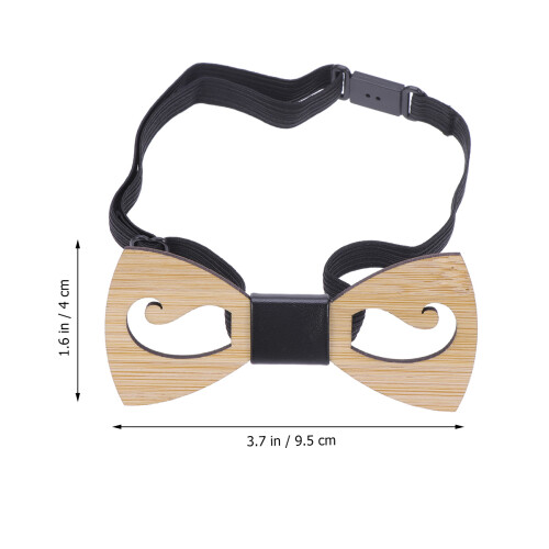 cravatta a in legno traforata con per handmade 1