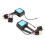 2pcs LED Error Free H4 Decoder Anti-Flicker Converter for Honda/Nissan 14