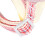 AntiLost Pink Check Cat Harness with 1.0cm Leash, Adjustable, Escape-Proof 10