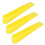 100PCS Tile Wedges Leveling System Ceramic Floor Construction Tools Yellow 1