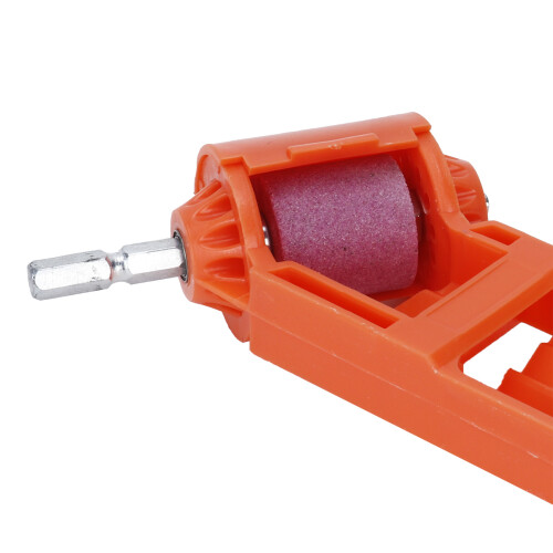 Portable Drill Bit Sharpener 2-12.5mm Corundum Grinder Orange 2