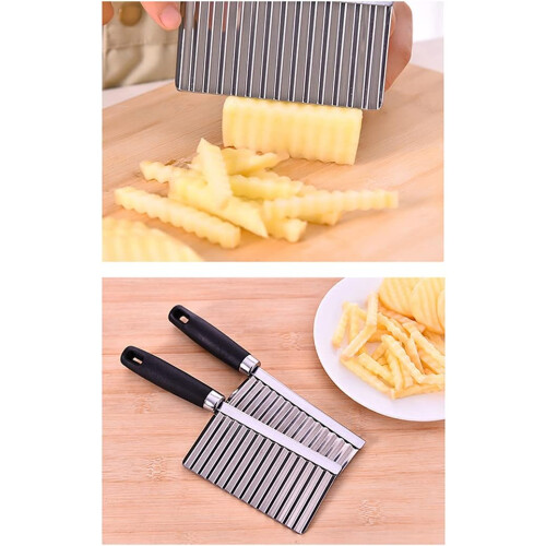 Κόφτης τσαλακωμάτων Safe Kitchen Tools, λεπίδα από ανοξείδωτο ατσάλι με εργονομική λαβή 2