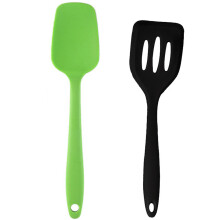 Conjunto de espátulas e colheres de silicone profissionais, resistentes ao calor, antiaderentes e flexíveis, ideais para cozinhar, misturar e