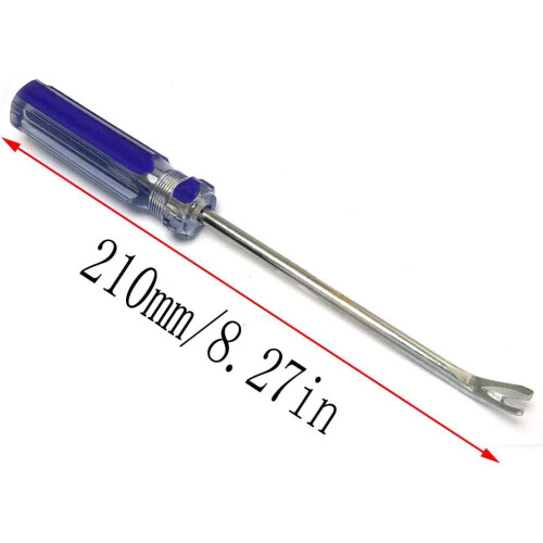 Labor Saving Tack Puller For Various Industries, Smooth Head Design Staple Remover Easy to Use Screwdriver Tool With Ergonomic Handle 2