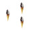 3Stk Realistisches Fake Eiscreme Cone Modell Display Requisite 5