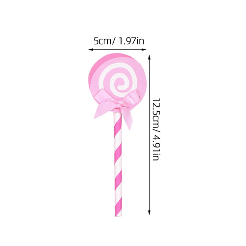 72 Lutscher Cupcake Stecker Kuchendekoration 1