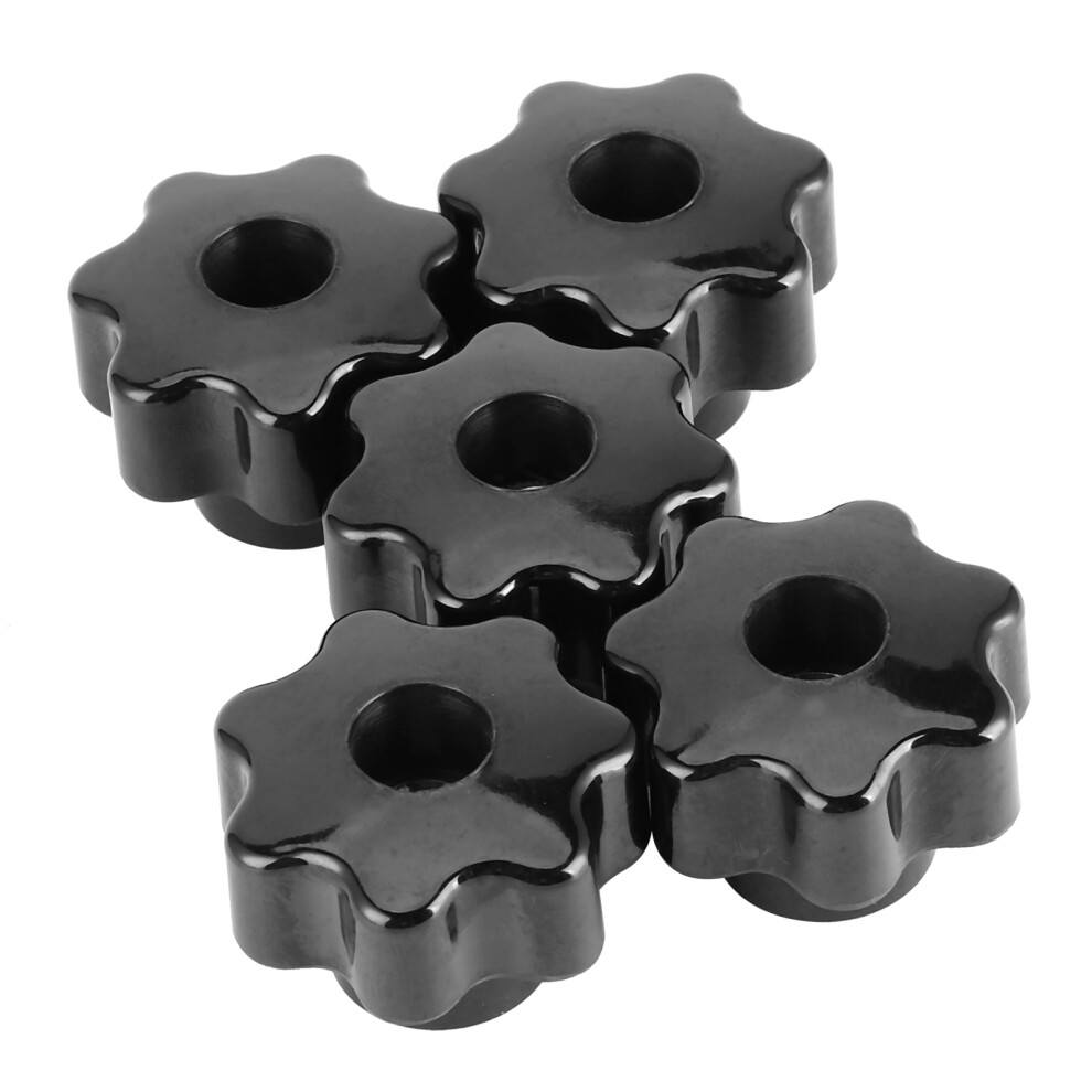 Industrial-Grade 5Pcs Nuts Knob Handles 7Star Brass Core 10Mm For Toolkits 8011359526822