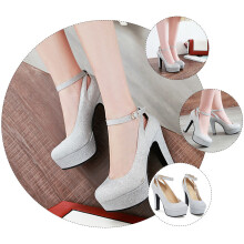 1 Paar Bruiloft Bruidsschoenen Feest
