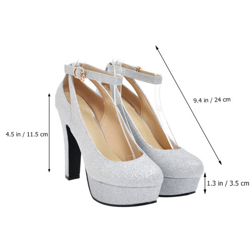 1 Paar Bruiloft Bruidsschoenen Feest 1