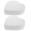 6 Stuks Schuim Hartvormige Cake Dummy Bakkerij Model 9