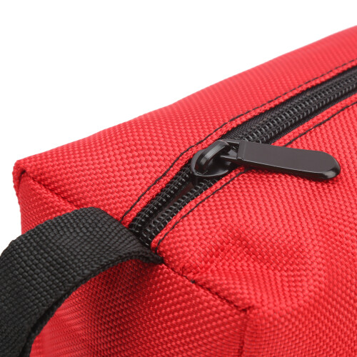 Multi-Function Electrician Tool Bag Waterproof Oxford Cloth Thickened Red 2