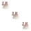 3 Dubbele Kinder Sluier Clip Met Fee 9