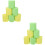 12 Creperend Papier Sluiers Feestartikelen 8
