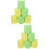 12 Creperend Papier Sluiers Feestartikelen 9