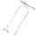Pantsketting Metaal Jeansketting Kledingaccessoire 2