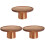 3Stk Holz Cupcake- Kuchen-Präsentations-Halter 3