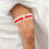 Garter Set Rood Kanten 6,9x5,1 Inch 11