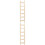 2 Pcs Wooden Parrot Ladder Swing Training Rack 5