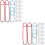 100 Stk. Strickmarkierer 6