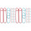 100 Stk. Strickmarkierer 2