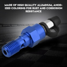 Motorradbremszylinder Masterzylinder Bremssattel Entlüfterschraube M10x1,25mm mit blauer Staubkappe