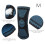 Elastic Cycling Knee Support Brace, Blue, 43-48cm 5
