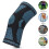 Elastic Cycling Knee Support Brace, Blue, 43-48cm 7