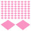 1000 Rosa Schokoladenverpackungen 3,14 Mit Papierunterlage 1