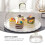 1 Set En Verre Pour Gâteau Assiette À Dessert 8