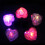 12 Unidades Hielo Desechable Forma Corazón Con Led 7
