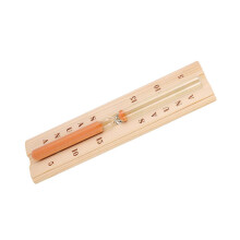 Spa-Bad Holzsand Timer - Kiefern- Hitzebeständiger Sauna- Sanduhrenuhr