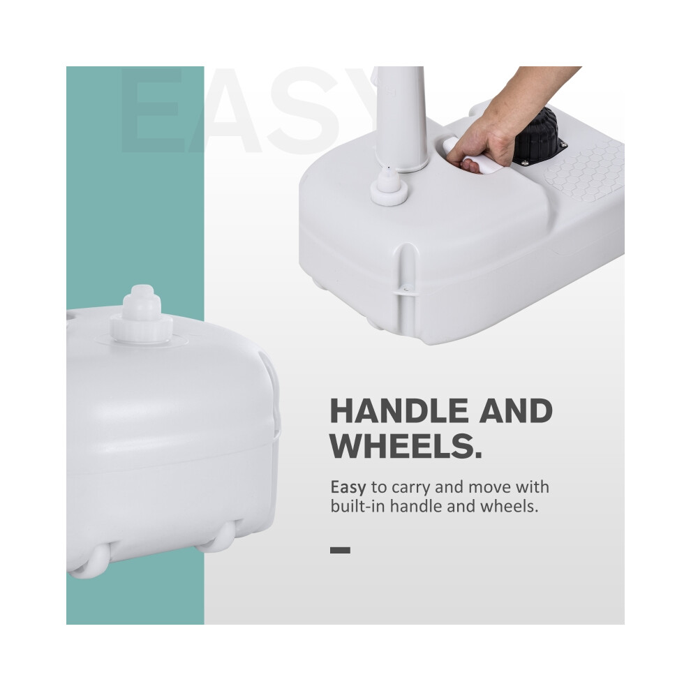 Portable Handwash Sink with Towel Holder & Soap Dispenser Outdoor Camping Equipment on Wheels Drainage System-image-OPC-PMTVD2P-NEW