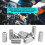 10Pcs Stainless Steel Thread Extension Sleeve Reduction Kit for Repairs 5