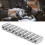 10Pcs Stainless Steel Thread Extension Sleeve Reduction Kit for Repairs 13