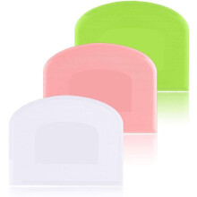 Vielseitiger Küchen-Teigschneider, hochwertiges Material und Design, flexible Teigschaber, spülmaschinenfest, für Profi- und Hobbybäcker,