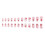 Christmas Press on Nail Stick On Nail Artificial False Nail 1
