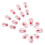 Christmas Press on Nail Stick On Nail Artificial False Nail 7