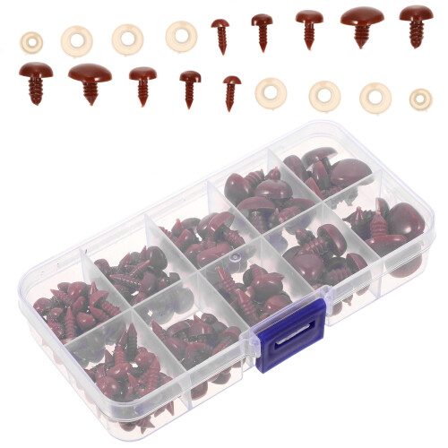 4 Sets Sicherheitsaugen Für Plüschtiere Mit Unterlegscheiben 1