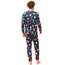 Christmas Home Wear Casual Holiday Themed Loungewear Set,-Dad L