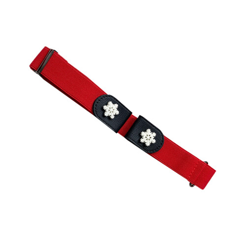 Adjustable Denims Stretch Belt Casual Jeans Waist-snowflake