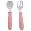 1 Set Duurzaam Rvs Baby Roze 1