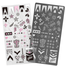 Christmas Series Nails Template Snowflake Nails Stencil-MS06